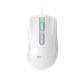 Miš USB Xtrike GM314 7D sa RGB pozadinskim osvetljenjem (13 svetlosnih efekata) beli