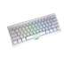 Tastatura USB Marvo KG962 gejmerska sa crvenim mehaničkim prekidačima, RGB pozadinsko osvetljenje bela