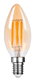 LED SIJALICA FILAMENT AMBER C35 E14 4W SPECTRA 2700K